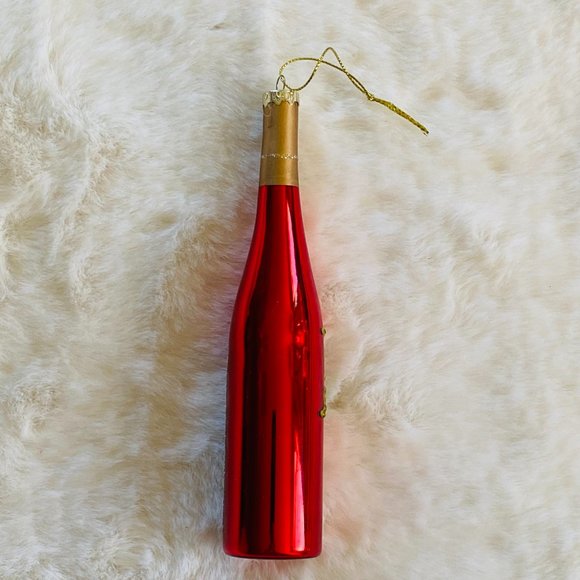 Wine Bottle Christmas Ornament - Picture 3 of 5